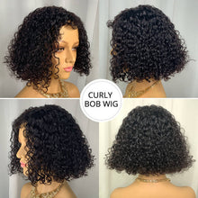 Load image into Gallery viewer, curly bob wig
